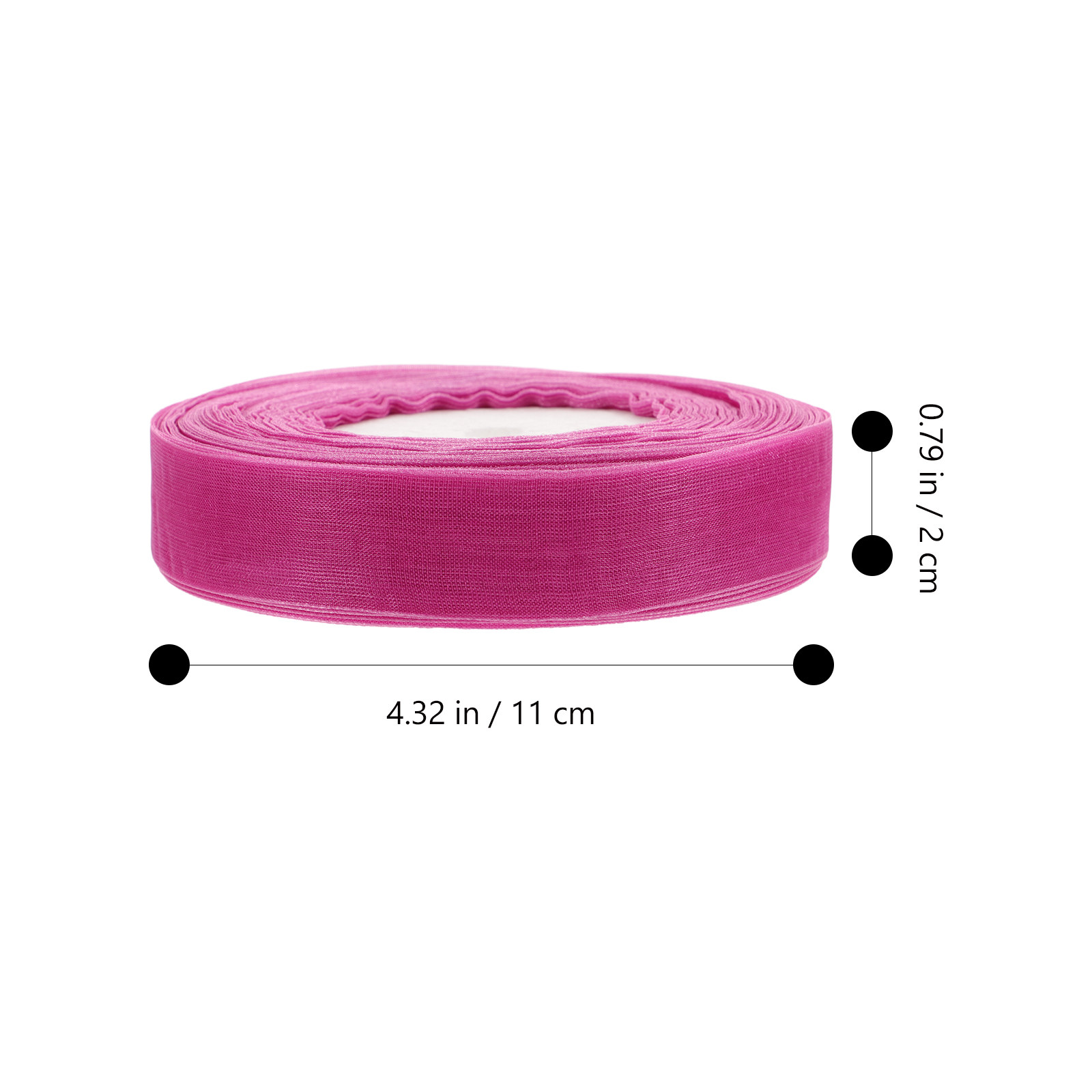 45.7m Chiffon Organza Ribbon P - огляд і ціна Ribbon Organza Roll
