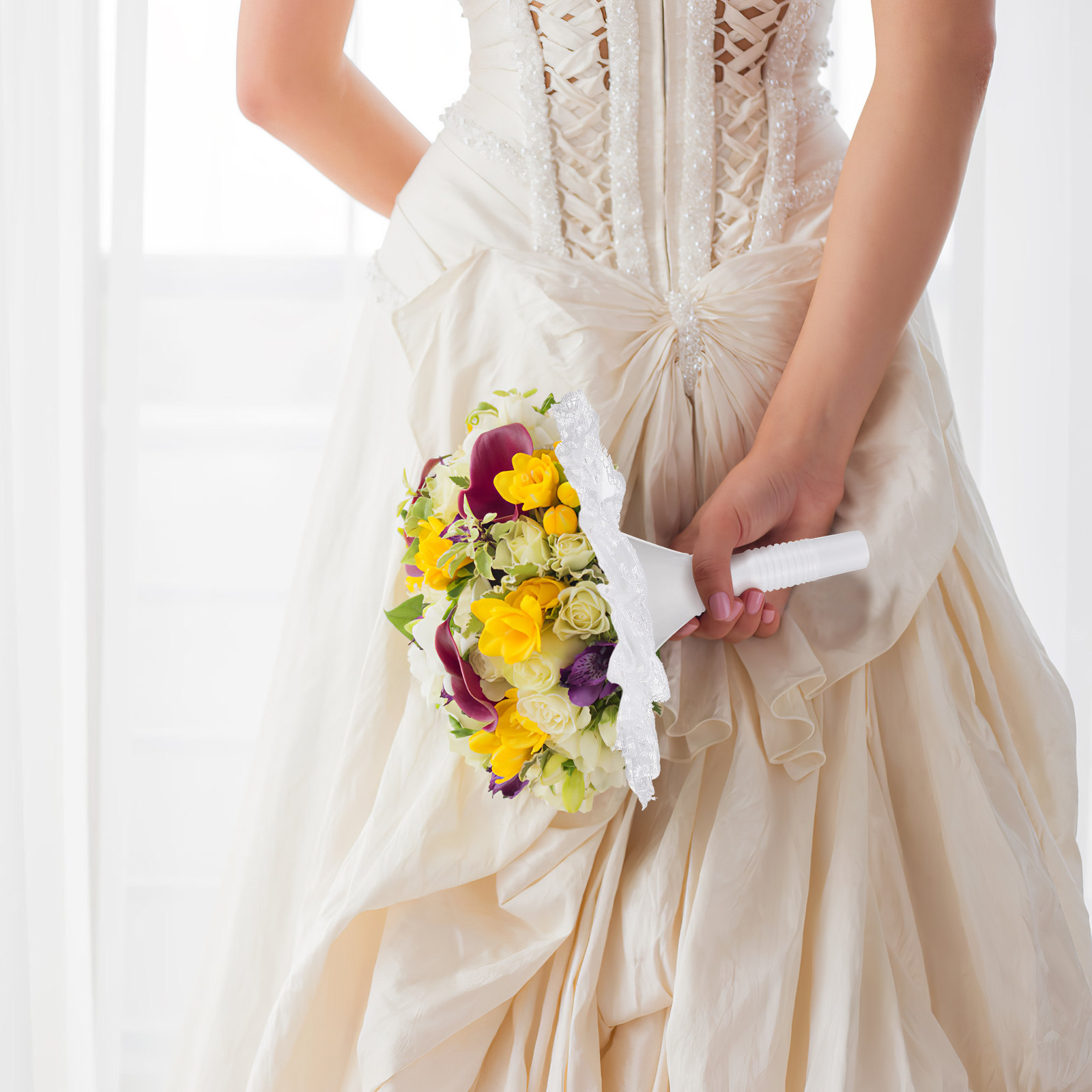 1Set Wedding Bridal Bouquet Ho - огляд і ціна Bouquet Holder Foam