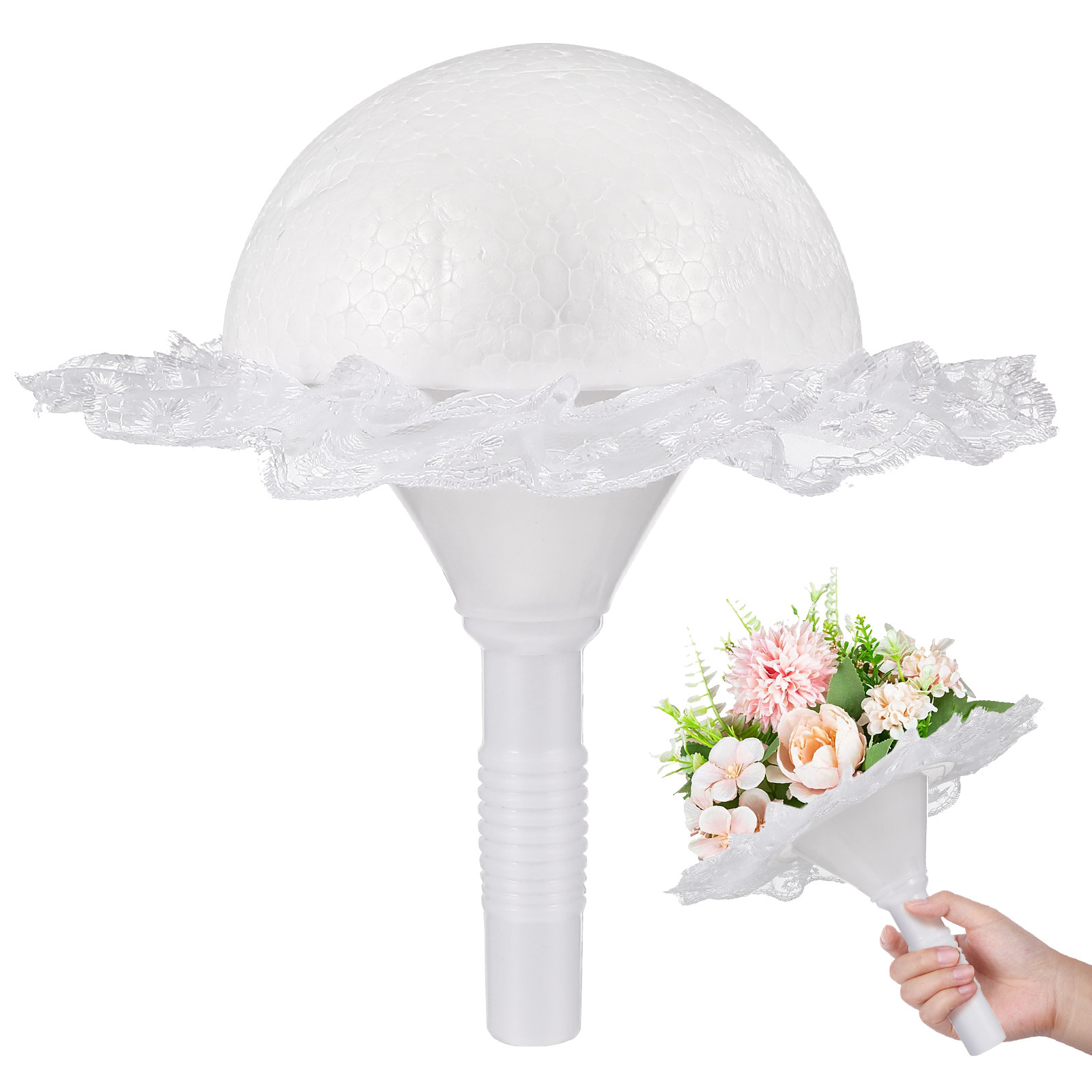 1Set Wedding Bridal Bouquet Ho - огляд і ціна Bouquet Holder Foam