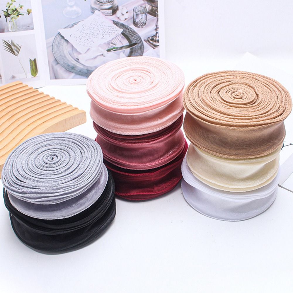 Roll Satin Ribbon 40mm 10 yard - огляд і ціна Ribbon Organza Roll