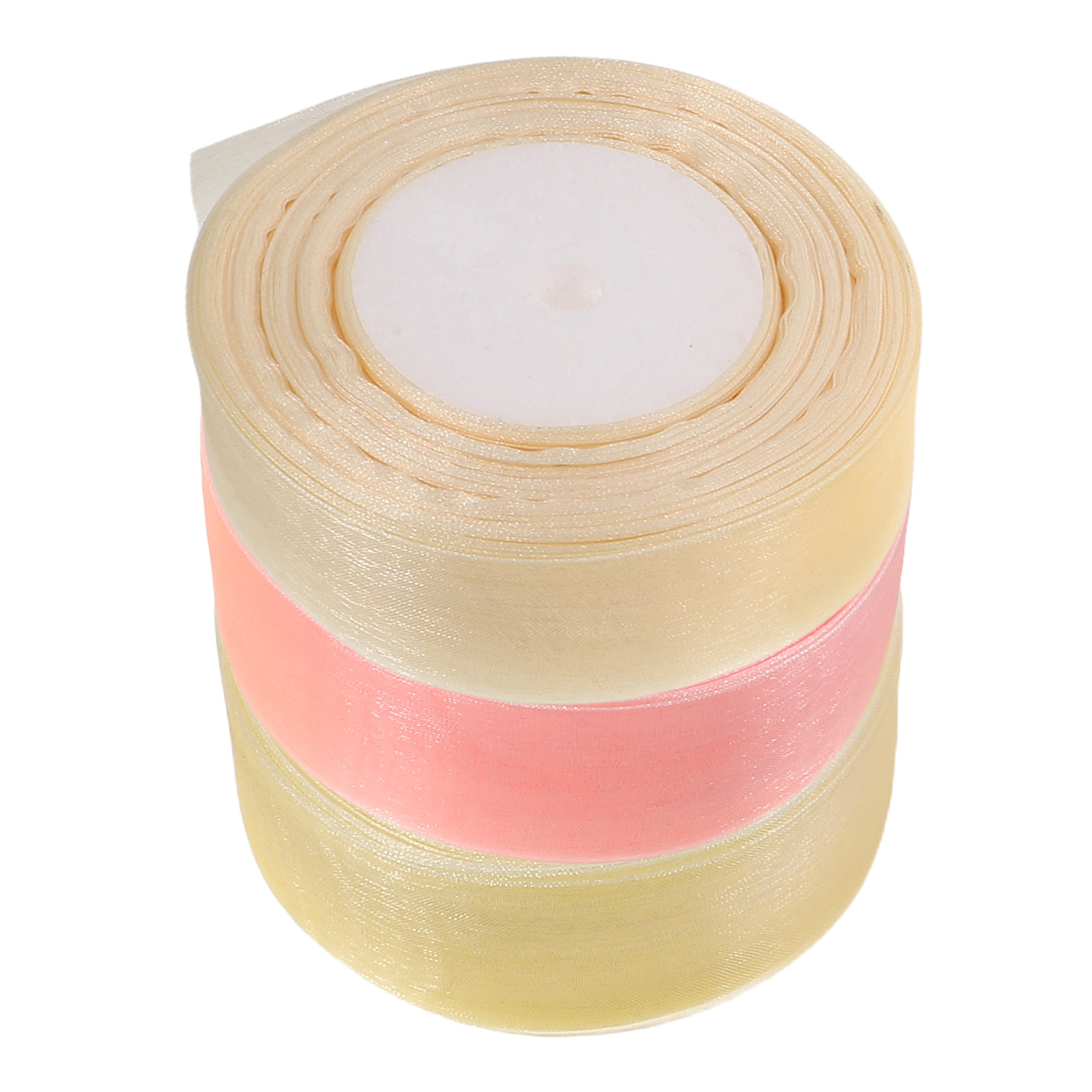 3 Rolls Sheer Organza Ribbon 5 - огляд і ціна Ribbon Organza Roll