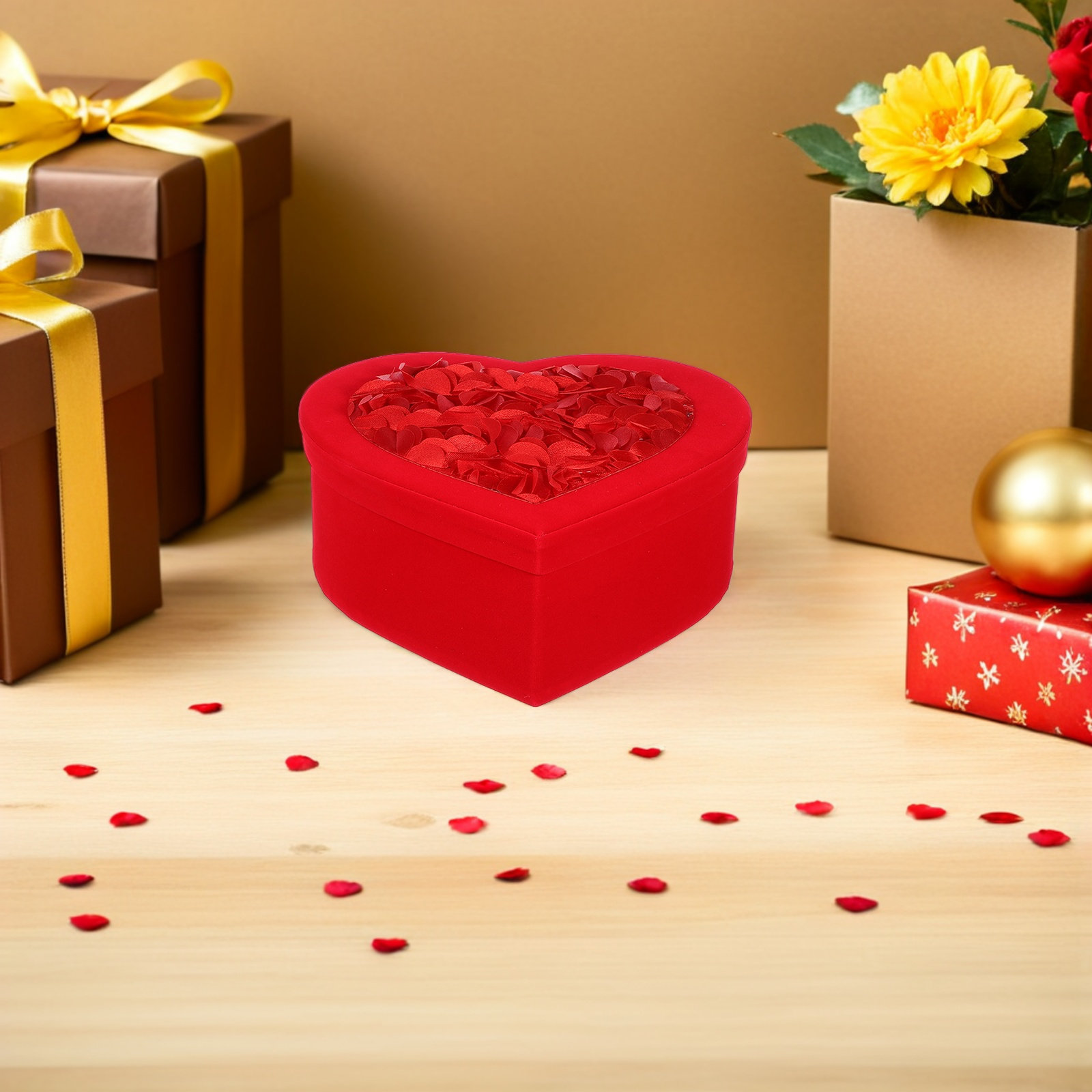 Heart Shaped Valentine Box Bou - огляд і ціна Bouquet Holder Foam