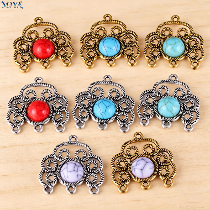 MJYA 5pcs/lot Vintage Alloy Tu - огляд і ціна Supply Florist