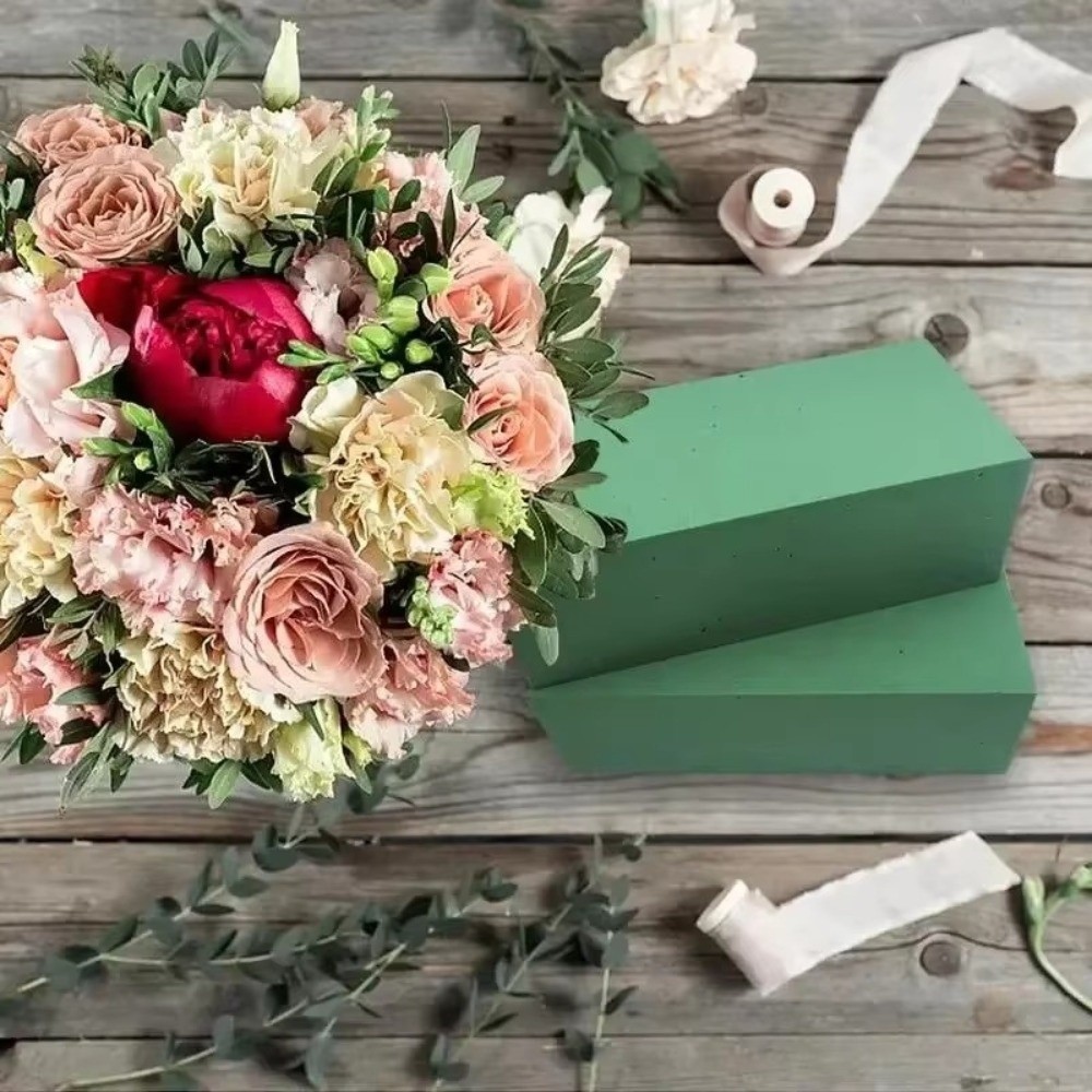 Green Flower Arrangement Foam  - огляд і ціна Bouquet Holder Foam