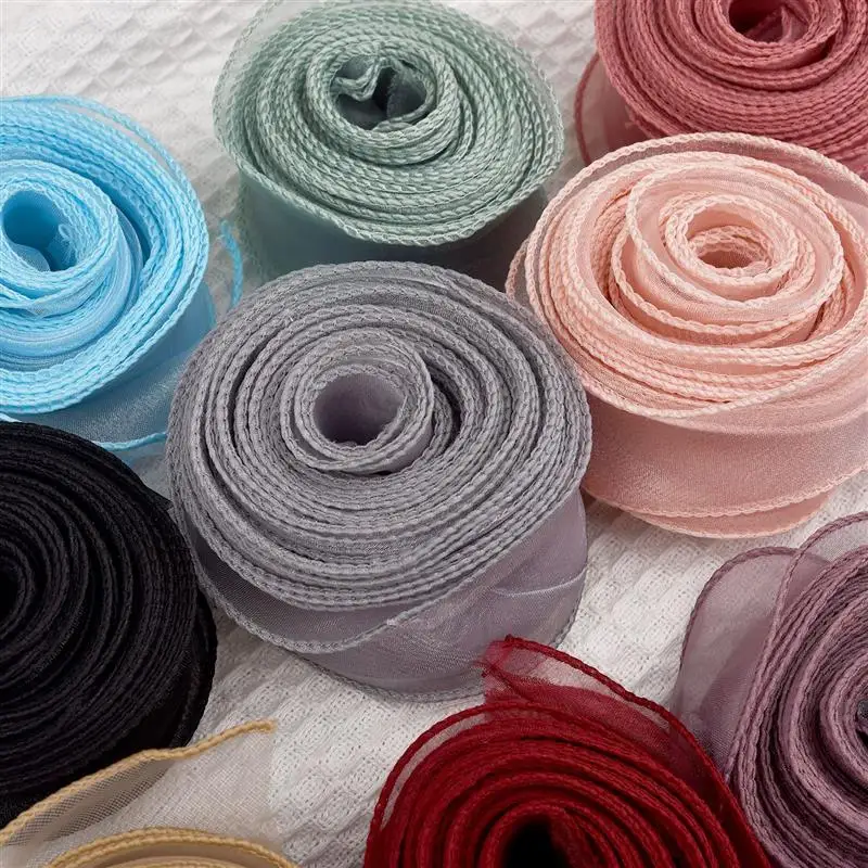 10m/ 2.2m Roll Solid Color Org - огляд і ціна Ribbon Organza Roll
