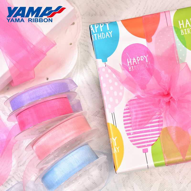 YAMA Sheer Organza Silk Ribbon - огляд і ціна Ribbon Organza Roll