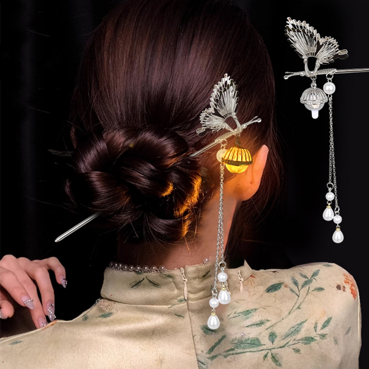 Luminous Flower Hairpin For Wo - огляд і ціна Supply Florist