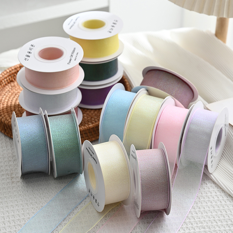 10Yards Roll 4CM Colorful Orga - огляд і ціна Ribbon Organza Roll