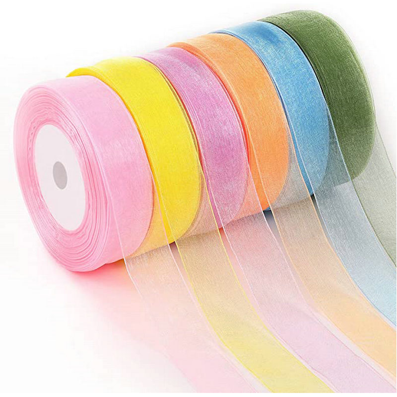 50 Yards/Roll Organza Ribbon W - огляд і ціна Ribbon Organza Roll